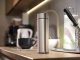 Smart Thermal Mug Bottle Thermos Flask with LCD Display and Temperature Sensor - 500ml, Silver