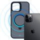 3MK Smoke Case Mag&Stand dėklas, skirtas iPhone 12 Pro Max, juodas