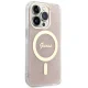 Guess dėklas iPhone 14 Pro su MagSafe, rožinis