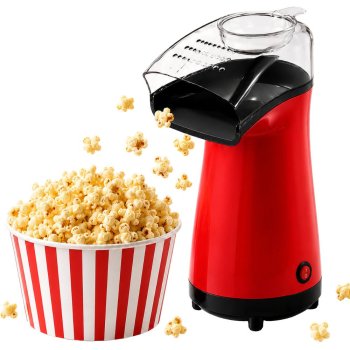 Karšto oro spragėsių gaminimo aparatas, 1200W, raudonas/juodas