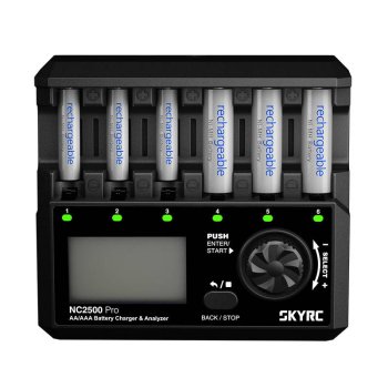 SkyRC NC2500 Pro AA/AAA baterijų įkroviklis
