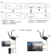 Belaidis HDMI ilgintuvas 200m, 1080P, su Loop-Out