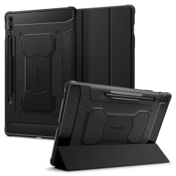 „Spigen Rugged Armor Pro“ dėklas, skirtas „Samsung Galaxy Tab S9 FE+ 12.4"“ X610 / X616B, juodas