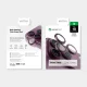 Kameros apsauginis stiklas AmazingThing Radix Vision Lens skirtas iPhone 18 Pro / 18 Pro Max, violetinis