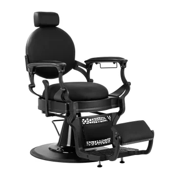 Barber Chair Gabbiano Niccolo, Black