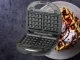 3-in-1 Sandwich, Waffle and Donut Maker with Interchangeable Plates, 850W