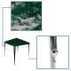 Garden Pavilion 2x2m, Green