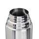 Stainless Steel Insulated Thermos 1L (34oz) for Coffee and Tea, Silver