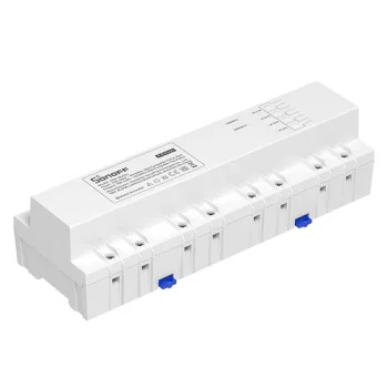 Sonoff SPM-4Relay išmanusis 4 relių modulis su elektros skaitikliu, baltas