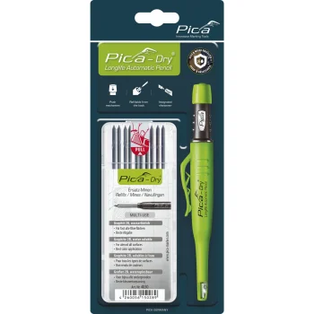 Statybinis pieštukas Pica-Dry 3030 su šerdelių rinkiniu 4030 2B (2,8 mm)