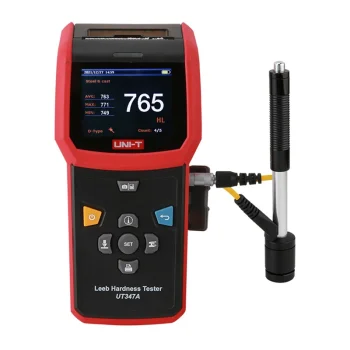Kietumo matuoklis Uni-T UT347A Leeb su „Bluetooth“ ir terminiu spausdintuvu