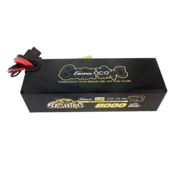 Gens ace 8000mAh 14.8V 100C 4S2P LiPo akumuliatorius (GEA8K4S10E5GT)