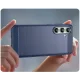 Dėklas Samsung Galaxy S24 FE „Carbon Case“, mėlynas