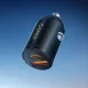 Orico MiniRing 30W USB-A ir USB-C automobilinis įkroviklis, juodas
