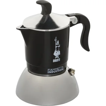 Bialetti Fiammetta Induction 2-Cup Espresso Maker, Black