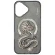 Nimmy Dragon MagSafe dėklas telefonui Apple iPhone 16, pilkas