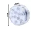 Underwater Waterproof Wireless LED Aquarium Swimming Pool Water Light Lamp with Remote Control 10 LED RGB