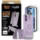 CARE by PanzerGlass Feature Kick 3in1 dėklas, stiklas ir objektyvo apsauga iPhone 17