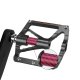 Rockbros K307PT aliumininiai dviračio pedalai - juodi