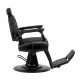 Barber Chair Gabbiano Francesco Black with Black Base