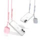 Tech-Protect Flexair Chain MagSafe dėklas telefonui iPhone 16 su 2 virvelėmis, skaidrus