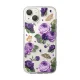 Ringke Fusion Design dėklas iPhone 14 Plus, FD637E29, skaidrus (Purple Rose)