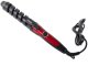 Nova Spiral Hair Curling Iron with Ceramic Coating, Black/Burgundy