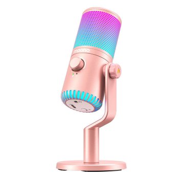 Maono DM30RGB rožinis mikrofonas