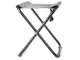 Folding Camping and Fishing Stool, Grey