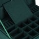 Jewelry Box Organizer with Lock, Green