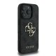 Guess dėklas iPhone 16 Pro telefonui 4G Big Logo, juodas