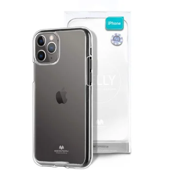 Mercury Clear Jelly Case for iPhone 14 Pro, Transparent
