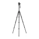 Vaizdo kamerų trikojis Fotopro S5i Pro su tepaline galvute, 70–162.5 cm, juodas