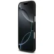 Guess dėklas iPhone 17 Air telefonui, 4G PU oda, juodas