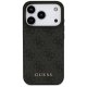 Guess dėklas iPhone 17 Pro telefonui 4G Classic, juodas