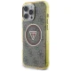 Guess dėklas iPhone 16 Pro Max telefonui IML Metal Glitter 4G MagSafe, rudas