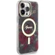Guess dėklas iPhone 14 Pro Max telefonui Flower MagSafe, žalias