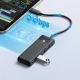 Orico PAPW4A-C3 USB šakotuvas, USB-C į 4x USB-A 3.0, 0.15 m, juodas
