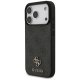 Guess 4G Small Classic Logo MagSafe dėklas iPhone 17 Pro, juodas