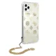 Guess Peony Chain dėklas telefonui iPhone 11 Pro, auksinis