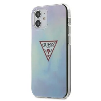 Dėklas iPhone 12 mini Guess Tie & Dye, mėlynas
