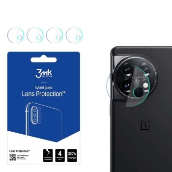3mk Lens Protection hibridinis kameros stiklas, skirtas OnePlus 11 5G