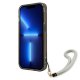 Guess Translucent Strap Dėklas iPhone 13 Pro / 13, Juodas