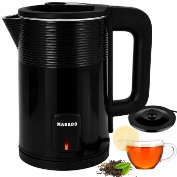 Belaidis elektrinis virdulys 1,4 l, 1500 W, juodas