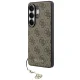 Guess 4G Classic Logo Charm MagSafe dėklas skirtas Samsung Galaxy S26 Ultra, rudas
