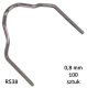 Plastic welding clips rs38
