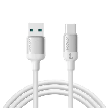 Joyroom S-A62 Lively Series USB-A to USB-C Cable 3A 1.2 m - White