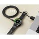 Tech-Protect MC03 UltraBoost belaidis įkroviklis, skirtas Samsung Galaxy Watch - Juodas