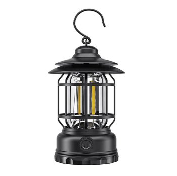 Superfire T51 Camping Lantern, USB-C, Black