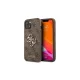 Guess 4G Big Metal Logo dėklas iPhone 13 Pro Max, rudas